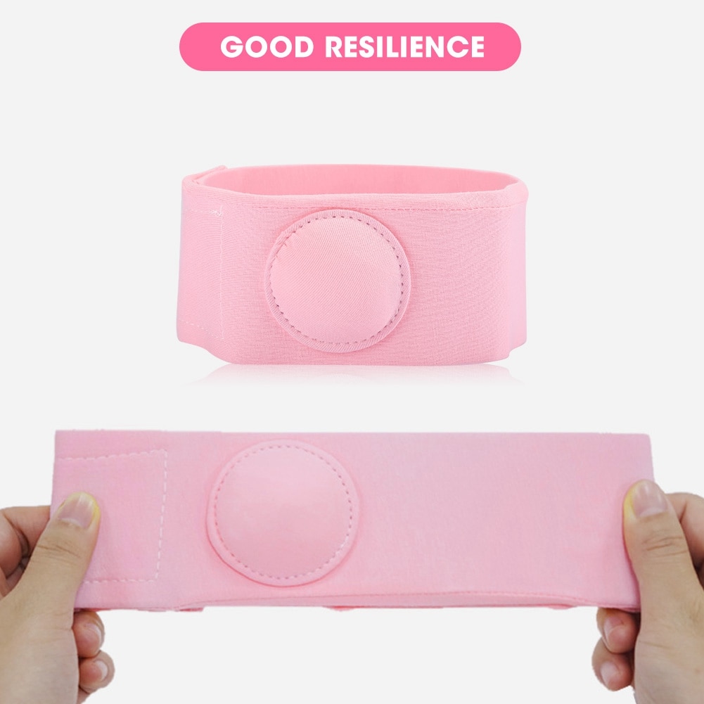 2pcs Umbilical Hernia Therapy Treatment Belt Breathable Bag Elastic Cotton Strap for 0-1 Years Old Baby Children Infant Kids